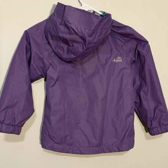Jupa Girls Spring Fall Lightweight Windbreaker Jacket with Hood size 6 - Picture 2 of 3